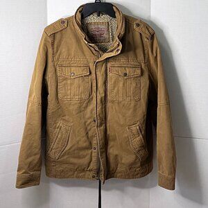 Levi’s Sherpa Lined Mens Work Jacket Size Medium